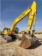 Used Komatsu Excavator,Back of used Excavator,Used Excavator in yard,Front of used Excavator